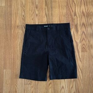 Old Navy Boys Black Bermuda Shorts, Size 12